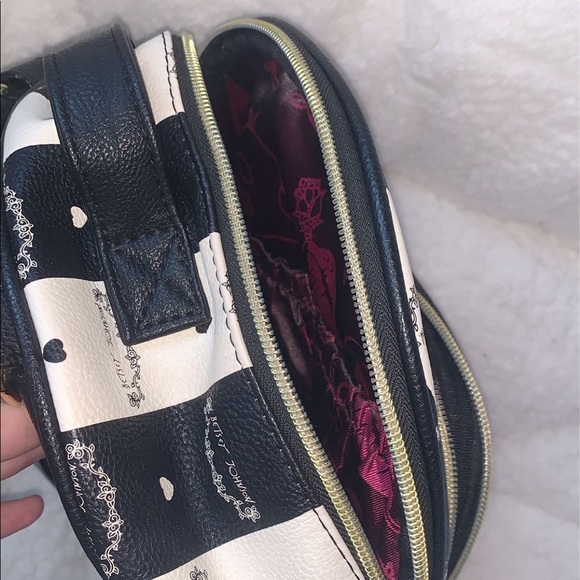 Betsy Johnson mini leather backpack - Picture 6 of 8